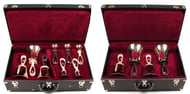 Malmark Add-On Handbell Set 3rd Octave C4-F#4 and G#6-C7 with 2 Cases